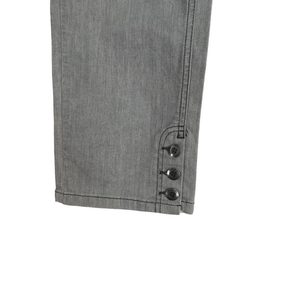 Country Line Trachenmode Pants Womens Size XL Gray Embroidered Austrian German - Picture 3 of 16